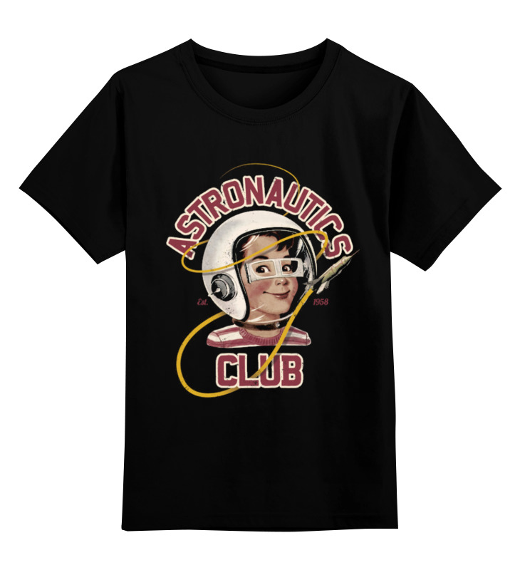 Детская футболка классическая унисекс Printio Astronautics club
