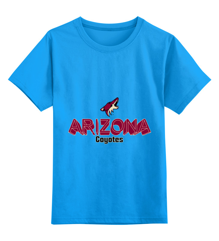Детская футболка классическая унисекс Printio Аризона койотис