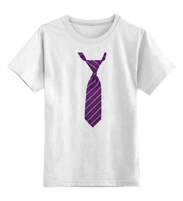 Детская футболка классическая унисекс Printio С галстуком