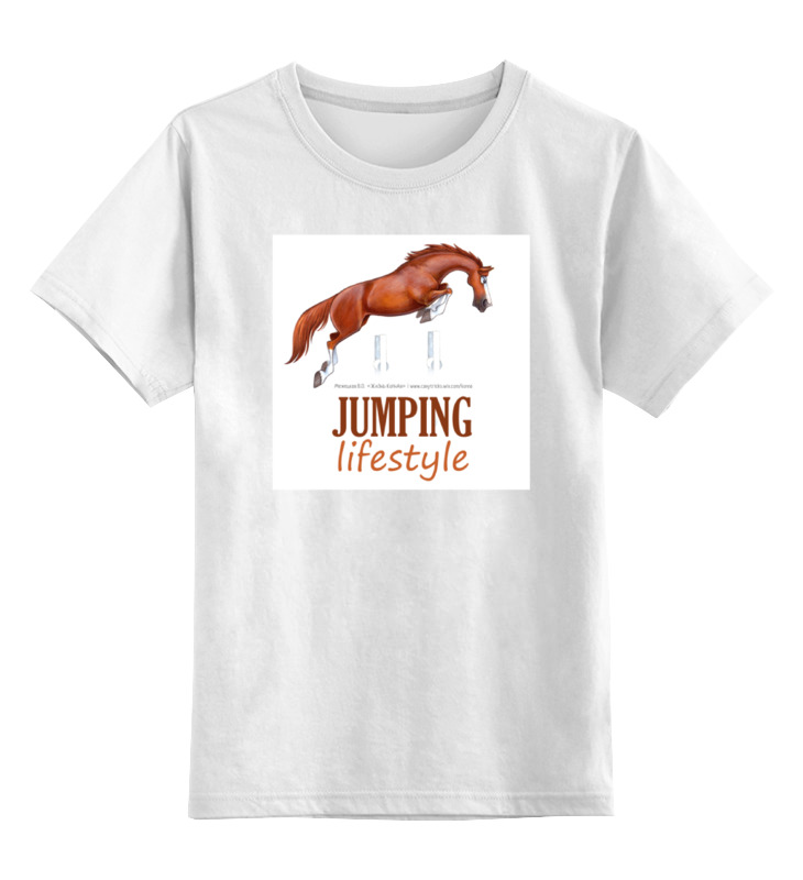 Детская футболка классическая унисекс Printio Jumping lifestyle