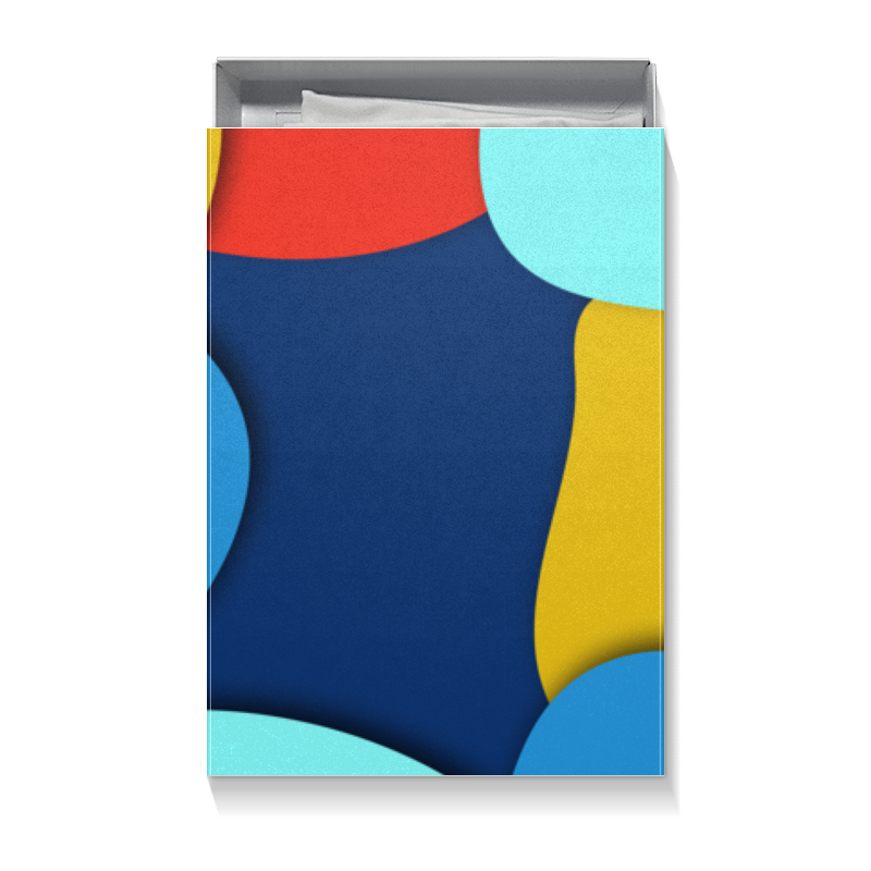 Коробка для футболок Printio Разноцветная абстракция