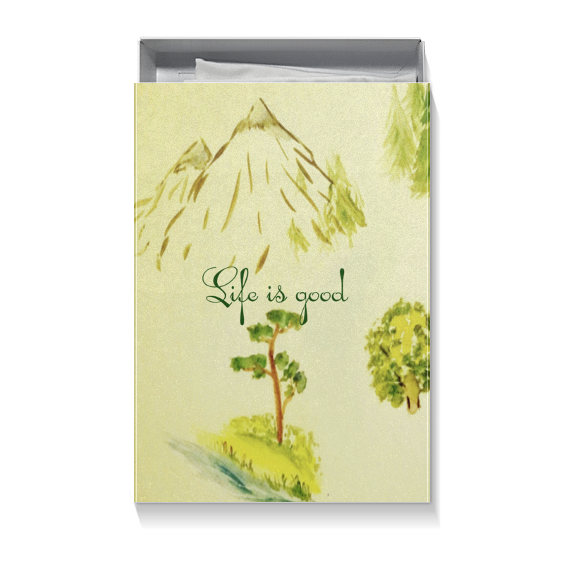Printio Горы, сосны и цветы