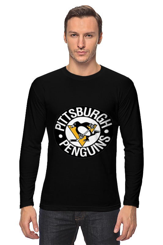 Лонгслив Printio Pittsburgh penguins