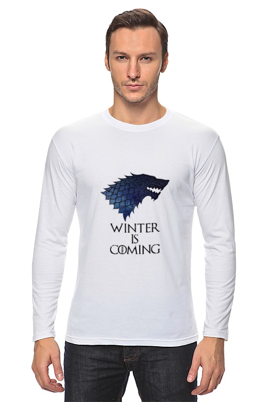 Лонгслив Printio Winter is coming (зима близко)