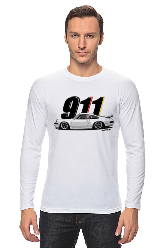 Лонгслив Printio Porsche carrera 911