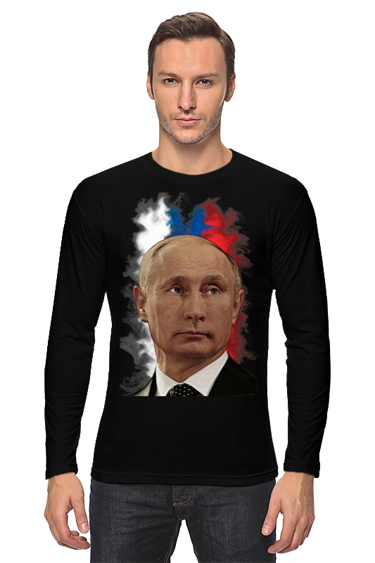 Лонгслив Printio Путин патриот страны
