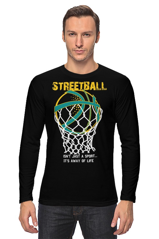 Лонгслив Printio Streetball