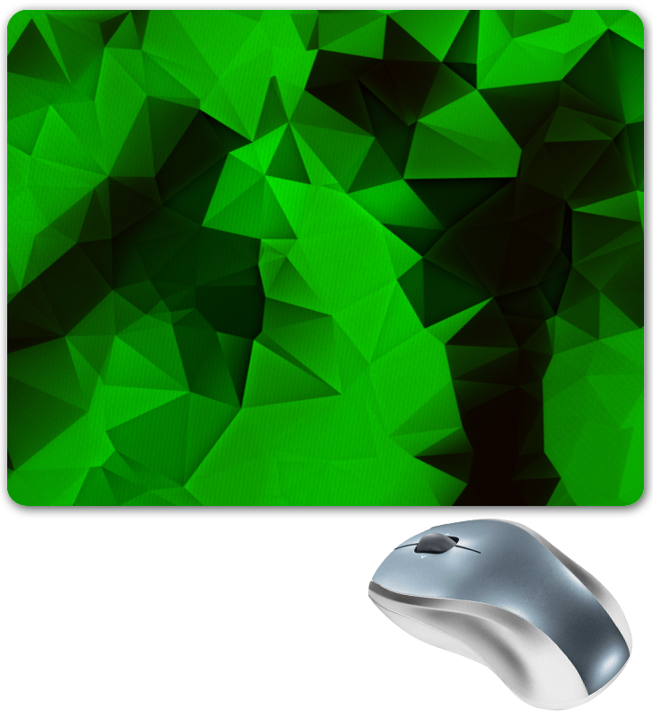 Коврик для мышки Printio Зеленые стекла