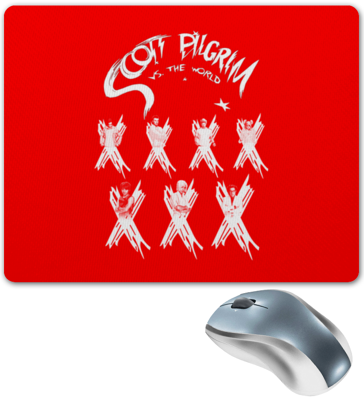Коврик для мышки Printio Scott pilgrim