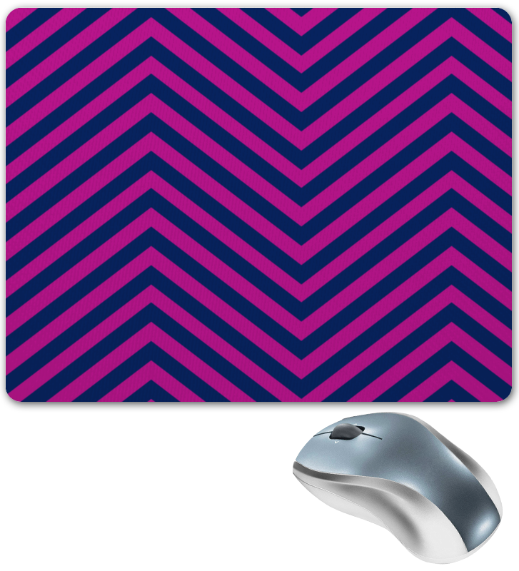 Коврик для мышки Printio Фиолетовые полосы