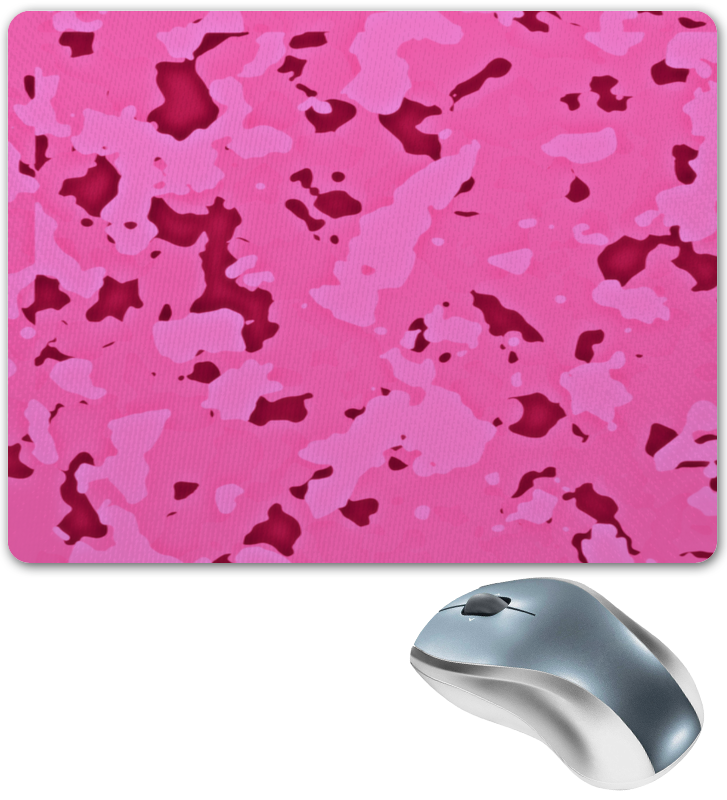 Коврик для мышки Printio Розовый камуфляж