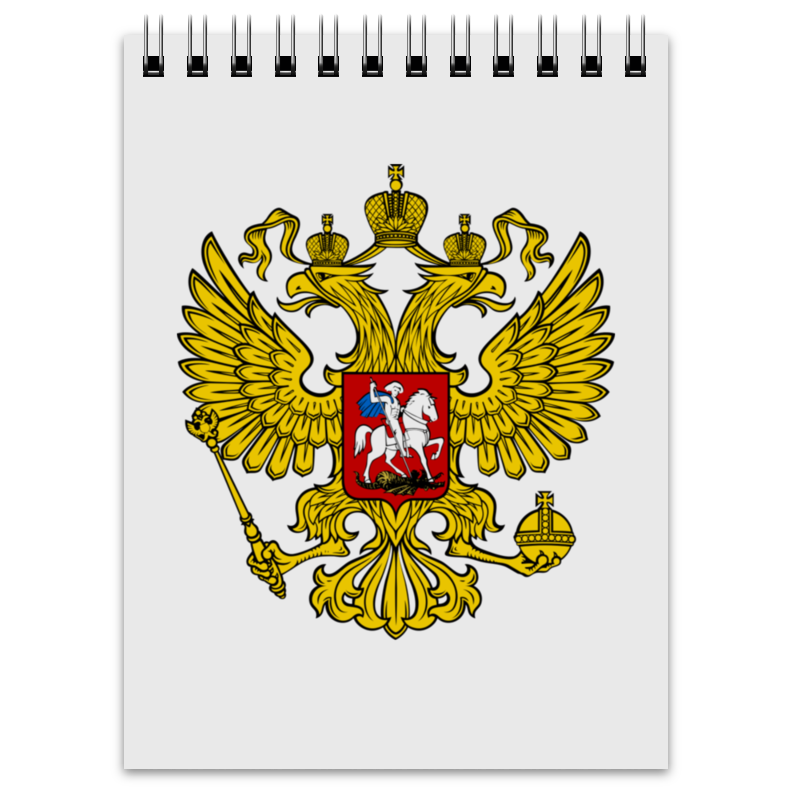 Блокнот Printio Российская федерация