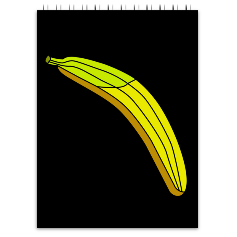 Блокнот Printio Страстный банан