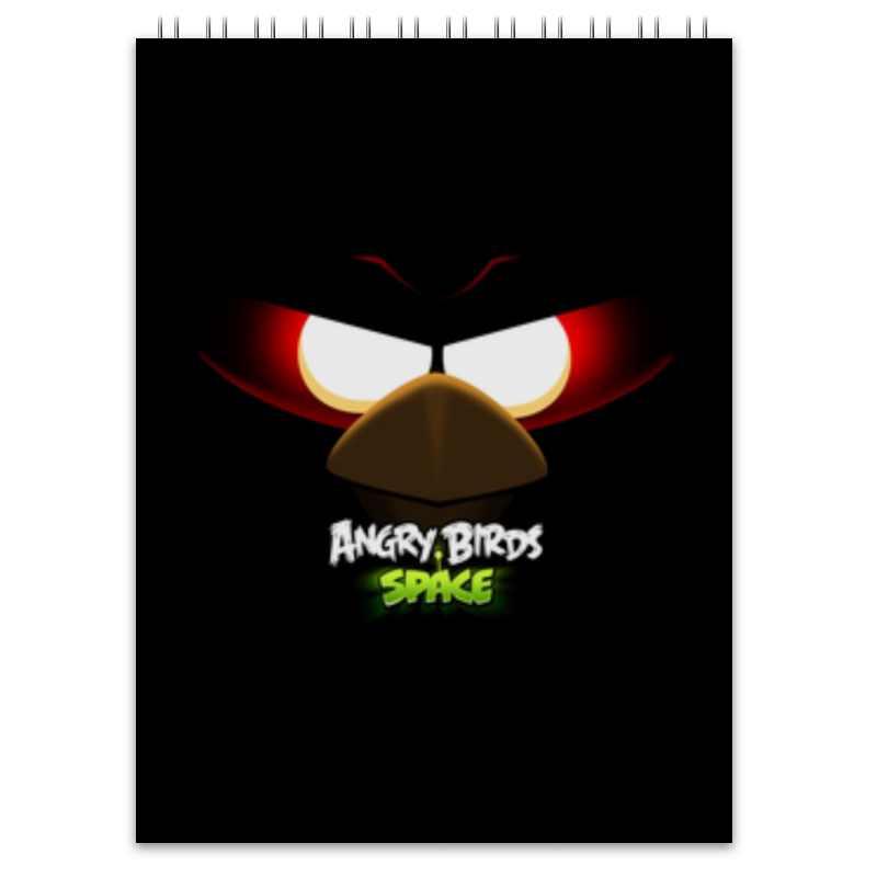 Блокнот Printio Space (angry birds)