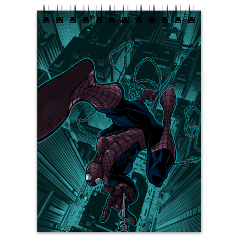 Блокнот Printio Человек-паук (spider-man)