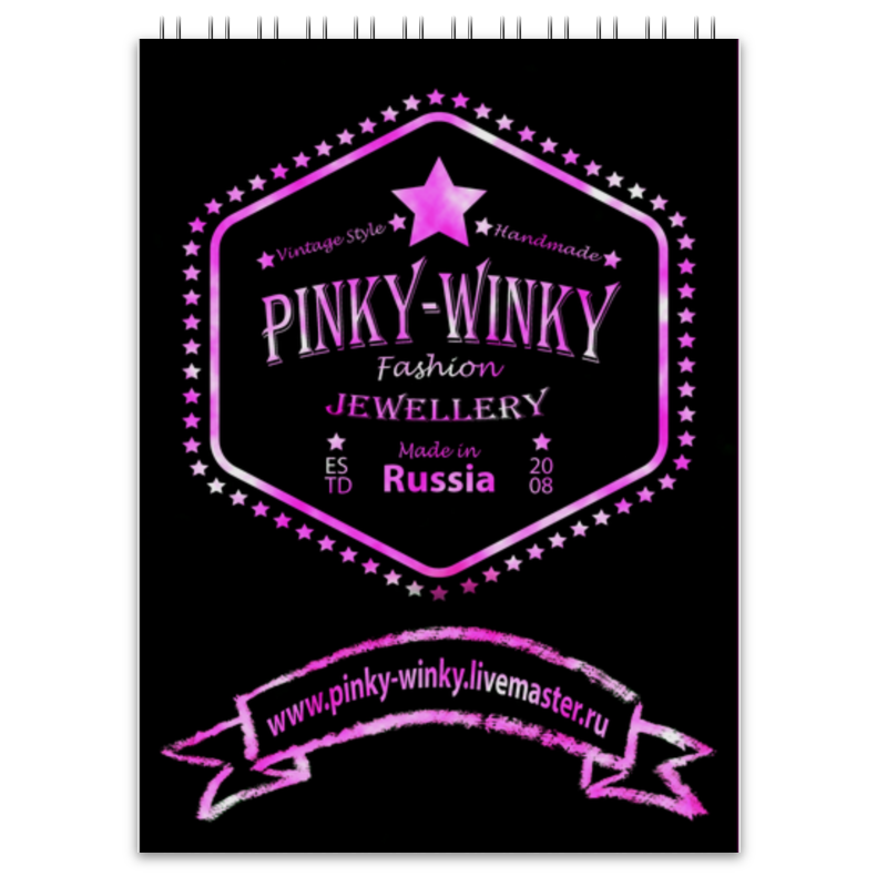 Блокнот Printio Pinky=winky