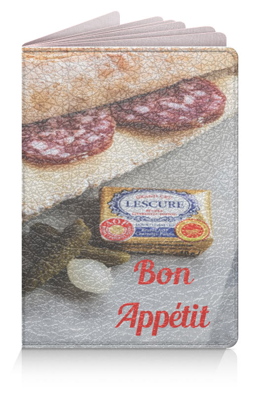 Обложка для паспорта Printio Паспорт bon appétit