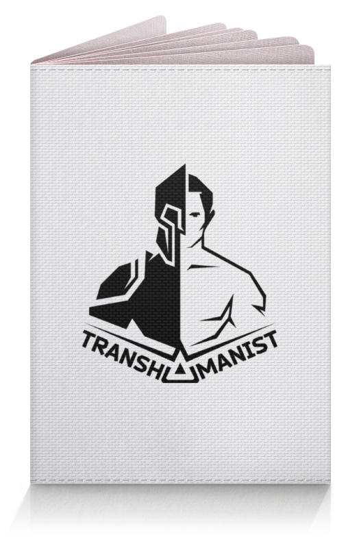 Обложка для паспорта Printio Трансгуманист 42