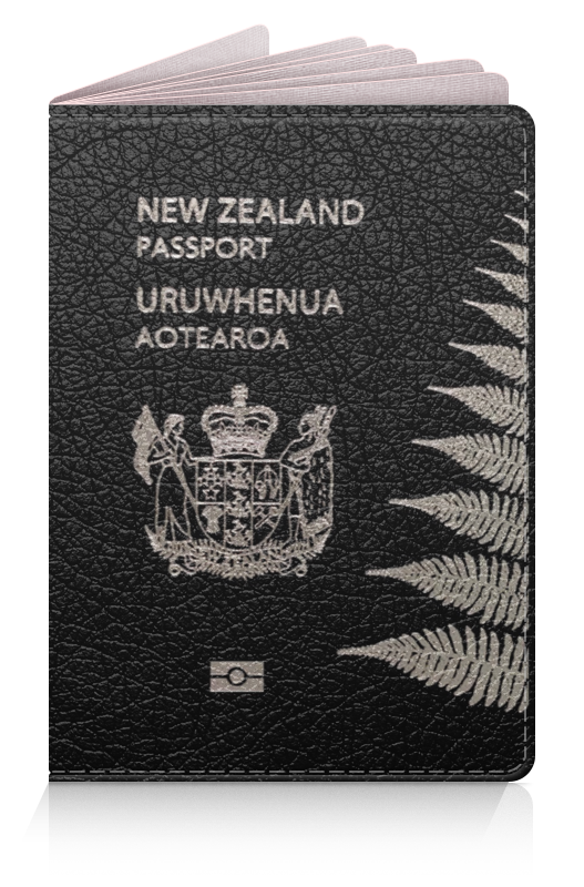Обложка для паспорта Printio New zealand passport