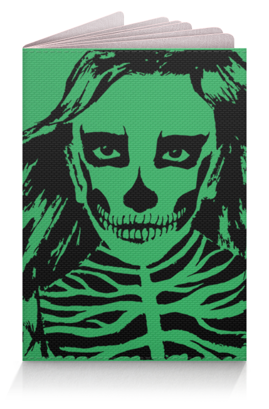 Обложка для паспорта Printio Halloween girl