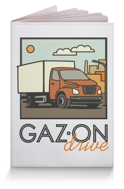 Обложка для паспорта Printio Gazon drive