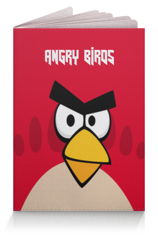Обложка для паспорта Printio Angry birds (terence)