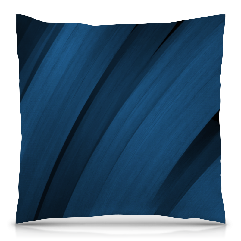 Подушка 40х40 с полной запечаткой Printio Синяя абстракция