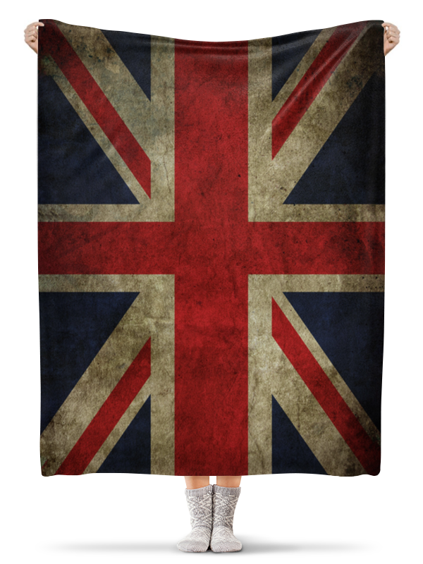 Плед флисовый 130х170 см Printio Британский флаг