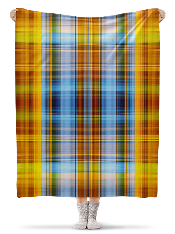 Плед флисовый 130х170 см Printio Шотландия