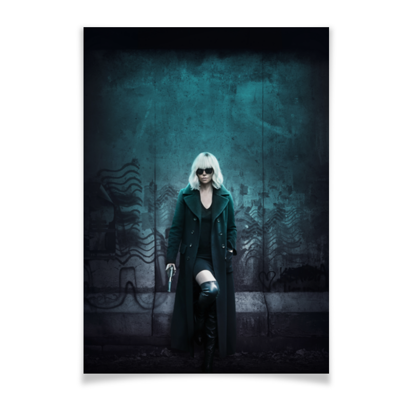 Плакат A3(29.7x42) Printio Взрывная блондинка