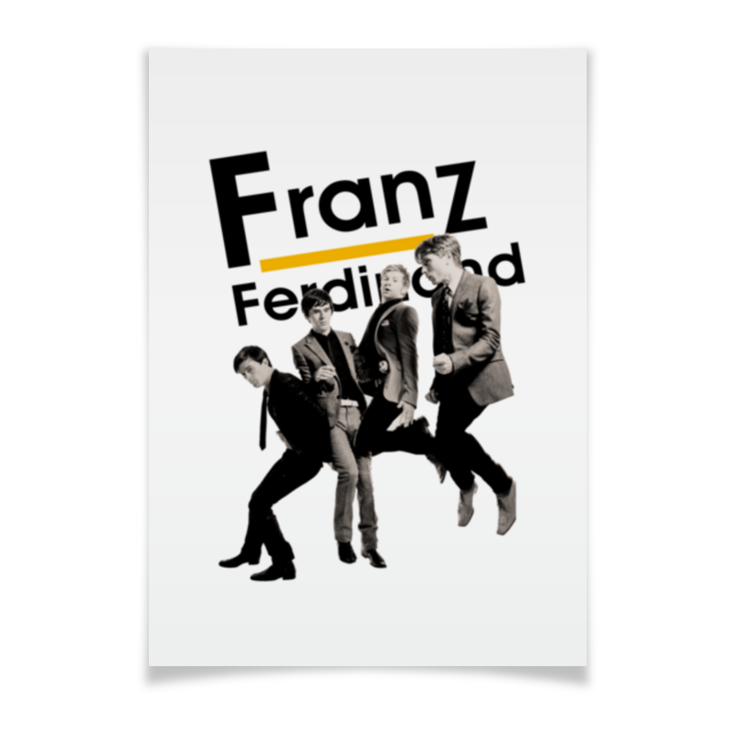Плакат A3(29.7x42) Printio Franz ferdinand
