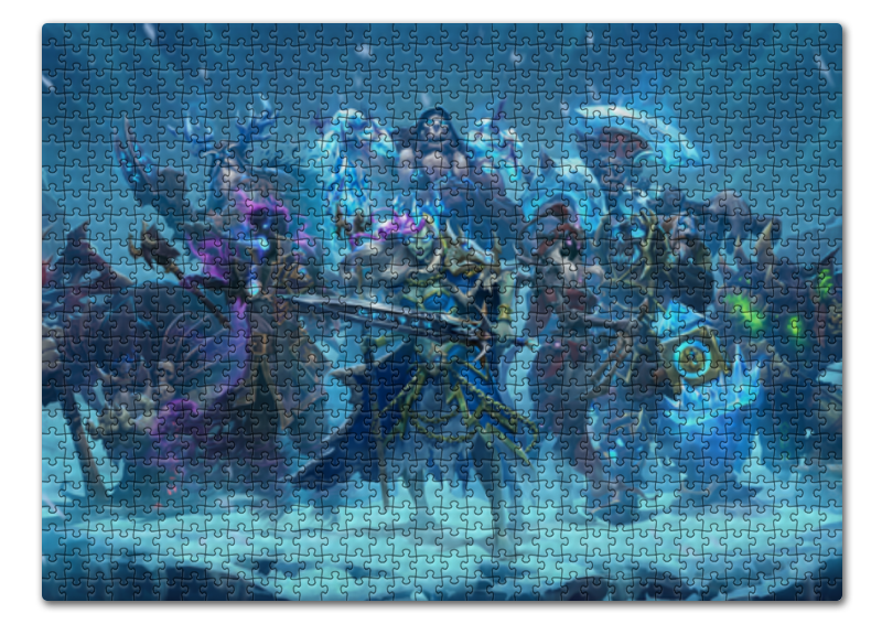 Пазл 43.5 x 31.4 (408 элементов) Printio Knights of the frozen throne