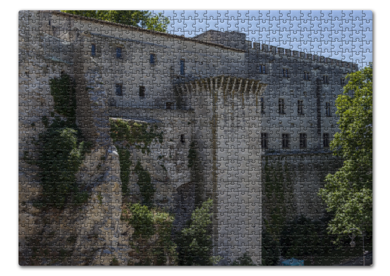 Пазл 43.5 x 31.4 (408 элементов) Printio Стена вокруг города авиньон