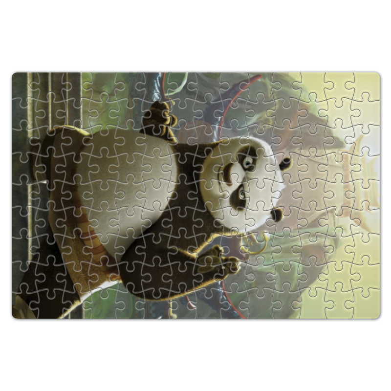 Пазл магнитный 18 x 27 (126 элементов) Printio Кунг-фу панда