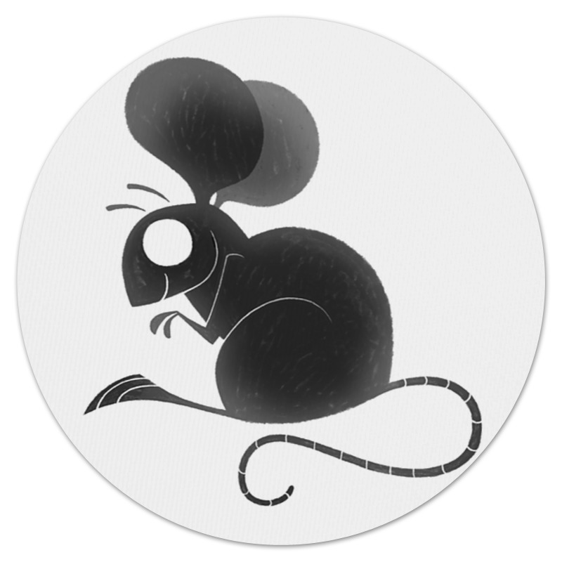 Коврик для мышки (круглый) Printio Мышка
