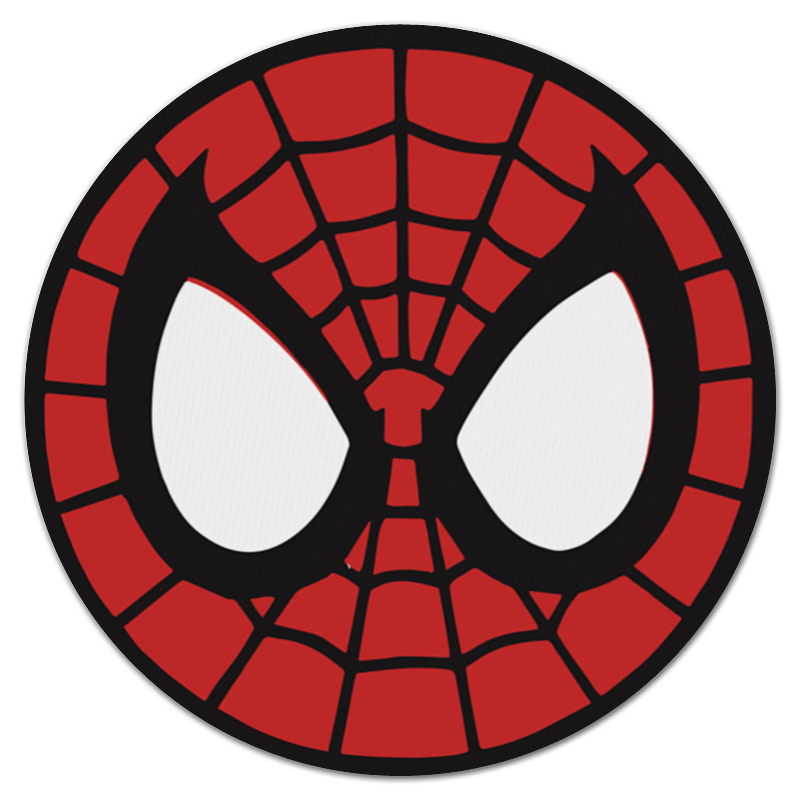 Коврик для мышки (круглый) Printio Spider-man / человек-паук