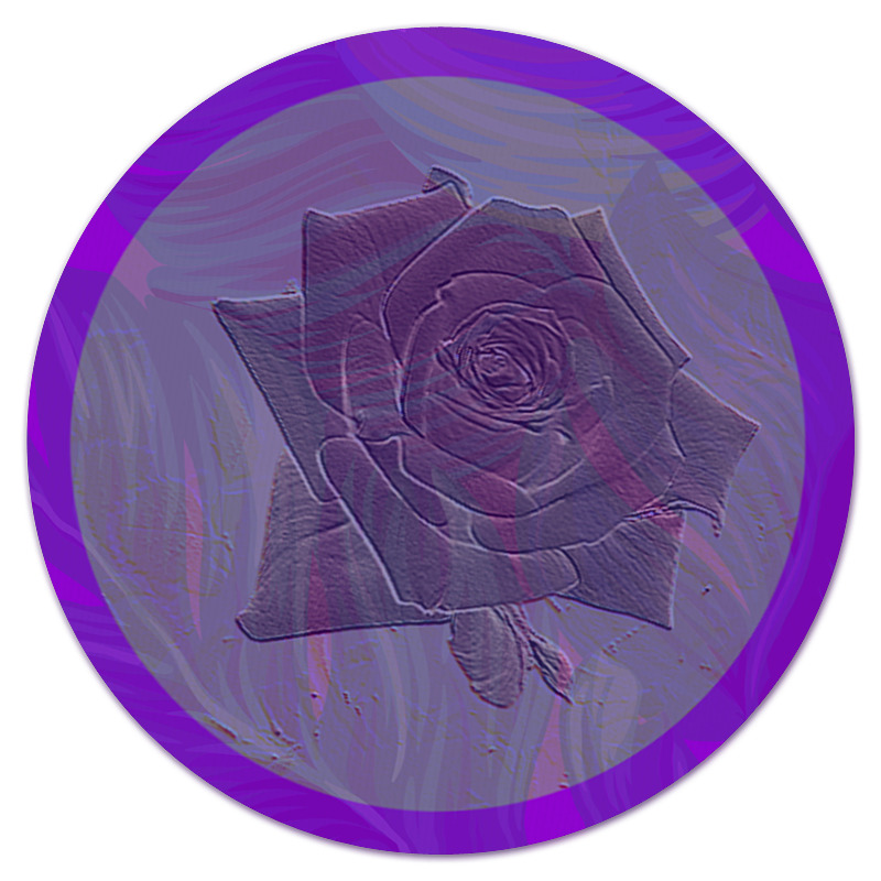 Printio Фиолетовая роза.