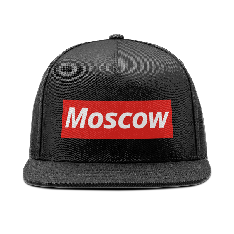 Кепка снепбек с прямым козырьком Printio Moscow
