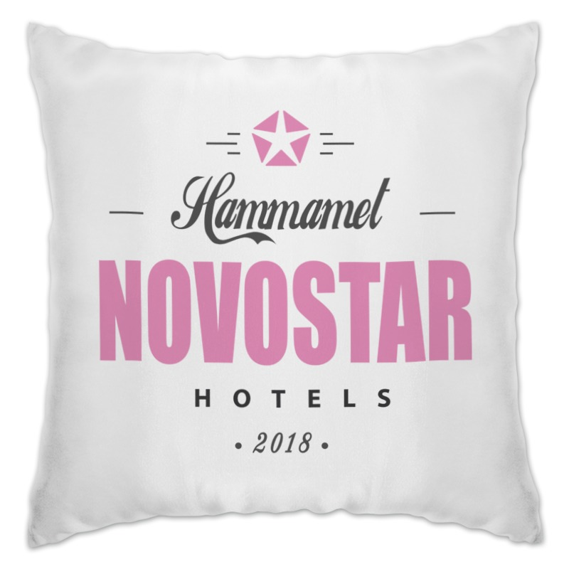 Подушка Printio Novostar hotels тунис hammamet