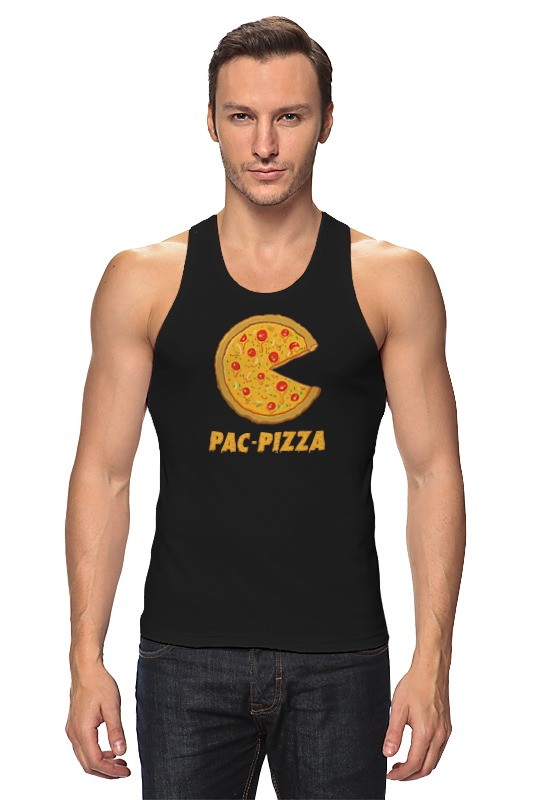 Майка классическая Printio Пак-пицца
