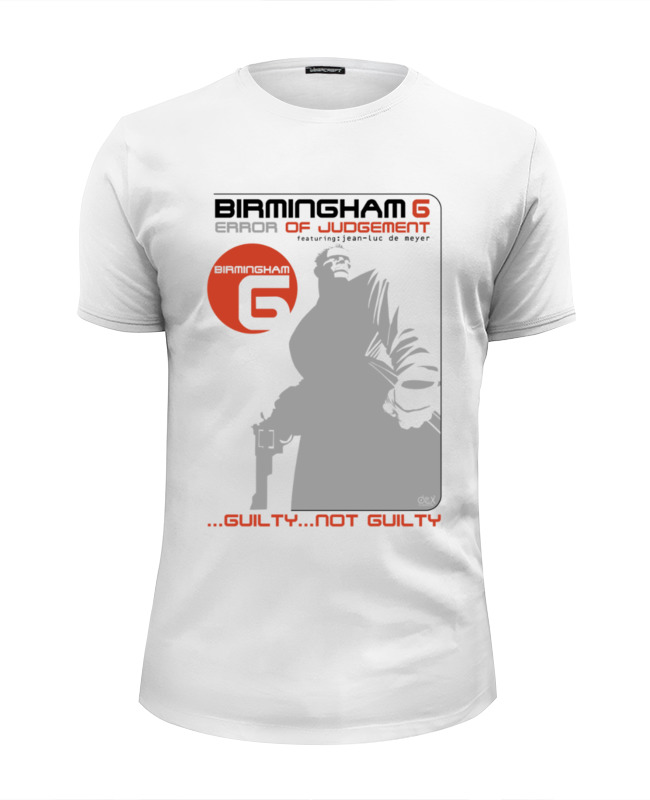 Футболка Wearcraft Premium Slim Fit Printio Birmingham 6