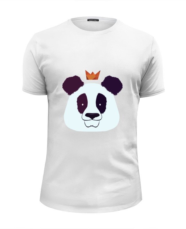 Футболка Wearcraft Premium Slim Fit Printio Король панда