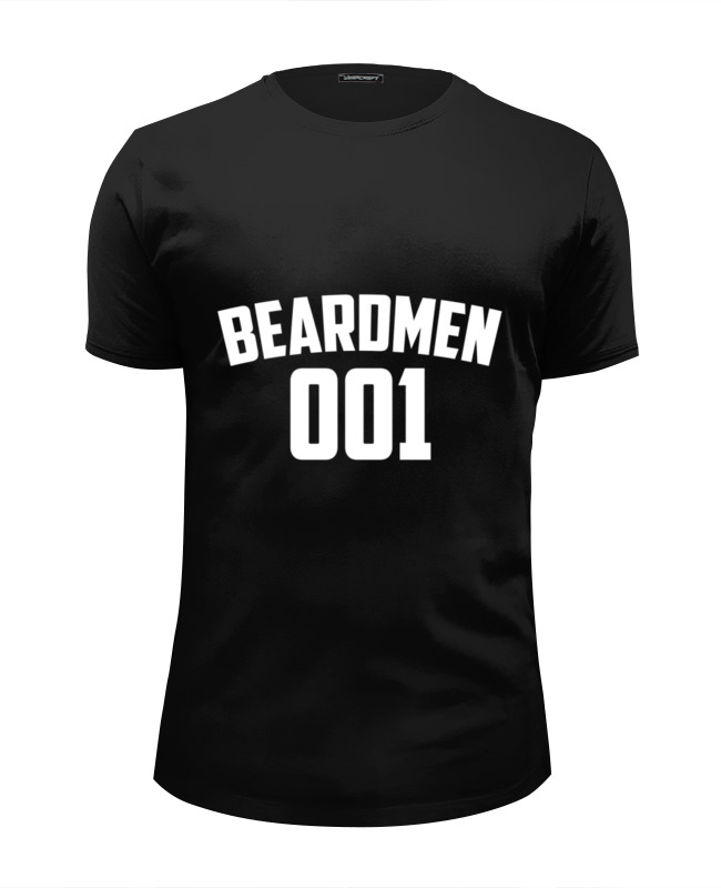 Футболка Wearcraft Premium Slim Fit Printio Beardmen 001