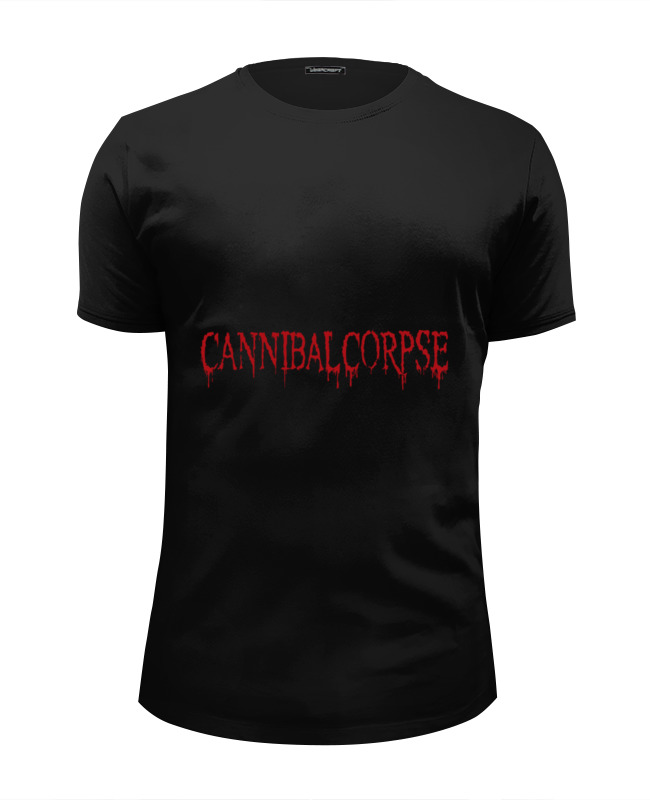 Футболка Wearcraft Premium Slim Fit Printio Cannibal corpse logo