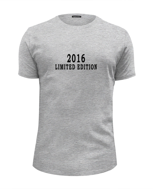 Футболка Wearcraft Premium Slim Fit Printio 2016 limited edition