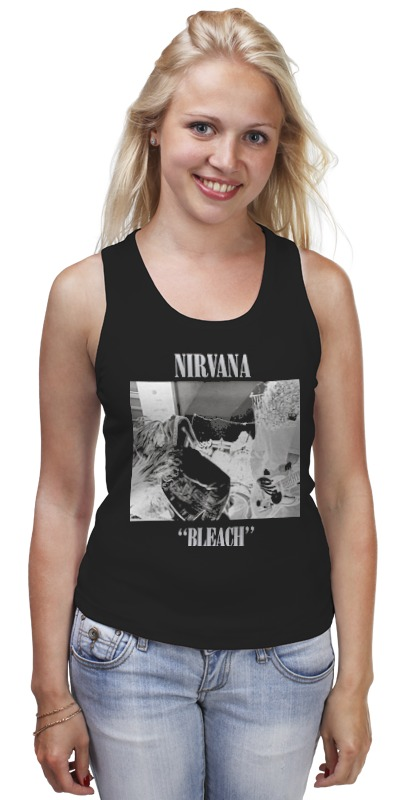 Майка классическая Printio Nirvana bleach album t-shirt