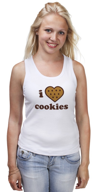 Майка классическая Printio I love cookies