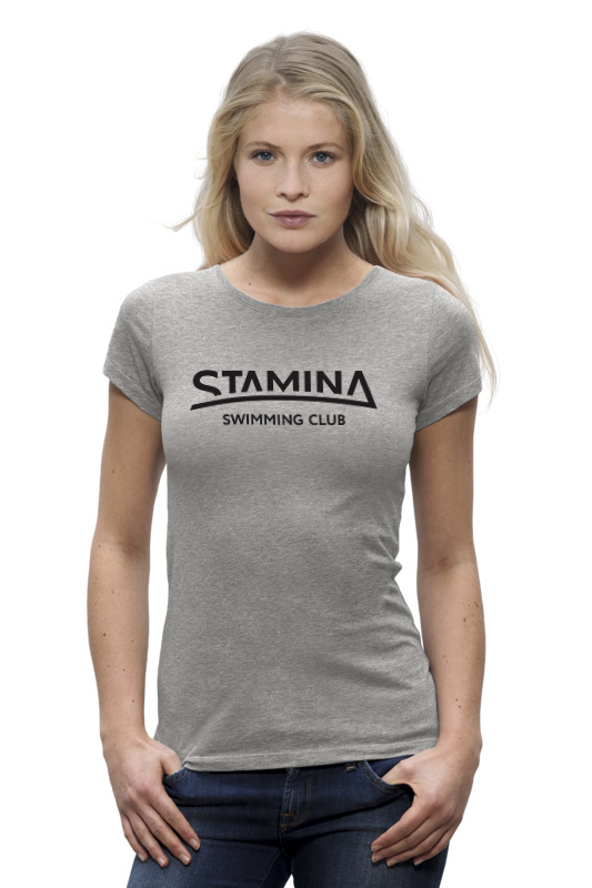 Футболка Wearcraft Premium Printio Stamina tshirt grey