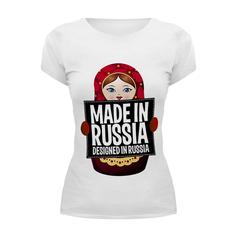 Футболка Wearcraft Premium Printio Made in russia by hearts of russia